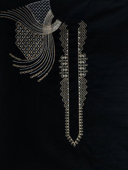 Premium Mughlai Embroidered Kurta Salwar Fabric (unstitched)