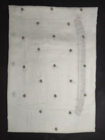 Premium Hand Embroidered Kurta Pajama fabric set (unstitched)